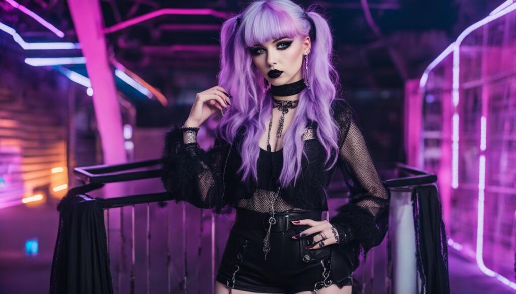 Incorporating Pastel Goth Elements