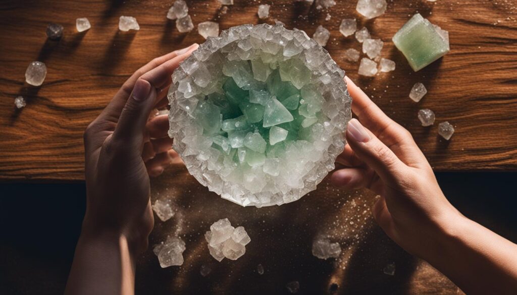 how to cleanse fluorite crystals