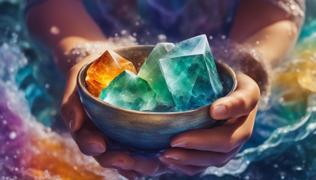 how to cleanse fluorite crystals