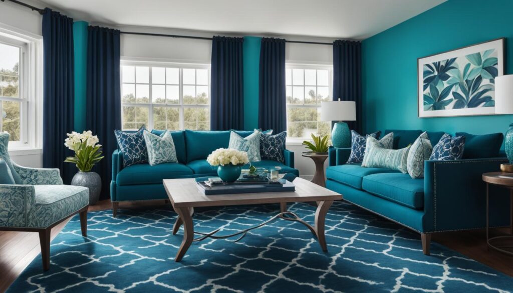 Stylish Combinations with Turquoise and Navy Blue