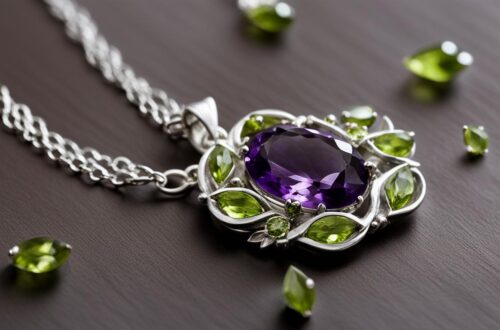 can amethyst and peridot be worn together?,