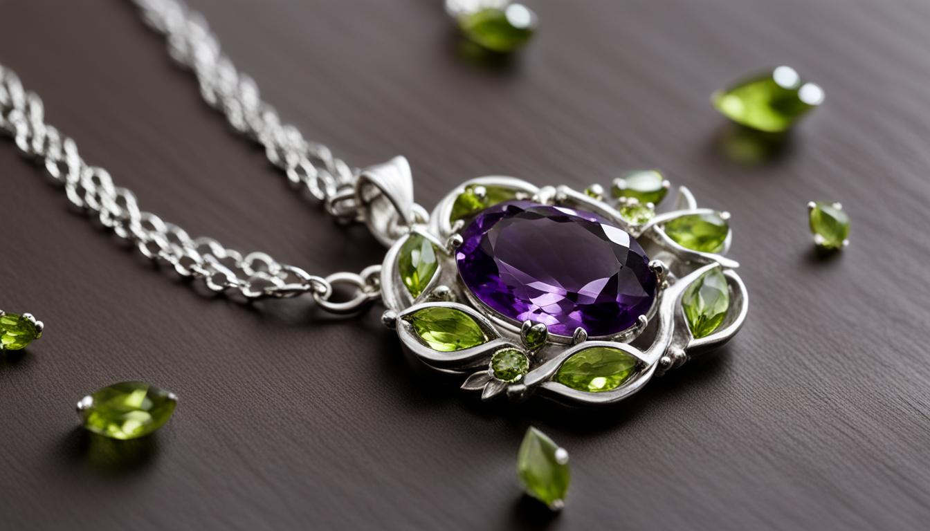 can amethyst and peridot be worn together?,